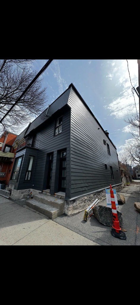 Façade après transformation